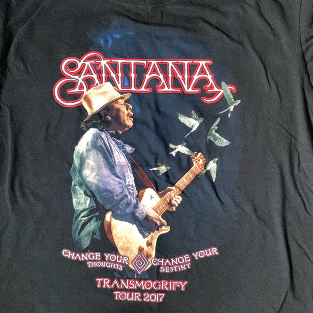 Santana 2017 Transmogrify Tour T-shirt